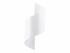 Sollux Lighting Lámparas de pared Zaltonia moderno de acero - 1 fuentes luminosas 3000K - L.15 x A.31 cm - Blanco