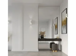 Sollux Lighting Aplique Para Pared|Lámparas de pared Zitiex moderno de aluminio - 1 fuentes luminosas 4000K - L.10 x A.20 cm -