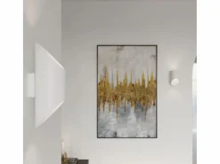 Sollux Lighting Aplique Para Pared|Lámparas de pared Zitiex moderno de aluminio - 1 fuentes luminosas 4000K - L.10 x A.20 cm -