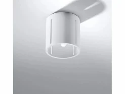 Lámparas de techo Brich moderno de aluminio - 1 fuentes luminosas 3000K - L.10 x A.10 cm -^Sollux Lighting Sale