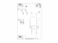 Lámparas de techo Brich moderno de aluminio - 1 fuentes luminosas 3000K - L.10 x A.10 cm -^Sollux Lighting Sale