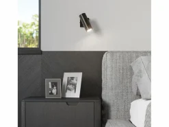 Sollux Lighting Lámparas de techo Invicta moderno de acero - 2 fuentes luminosas 4000K - L.30 x A.20 cm - Negro Discount