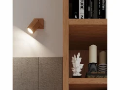 Sollux Lighting Lámparas de techo Xenor escandinavo de madera - 6 fuentes luminosas 3000K - L.120 x A.20 cm - roble Marru00f3n Best