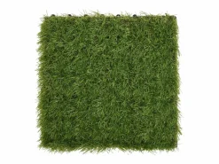 Losetas de césped artificial 22 uds 30x30 cm Verde Best