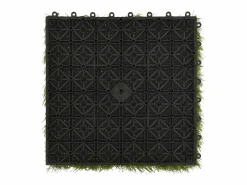 Losetas de césped artificial 22 uds 30x30 cm Verde Best