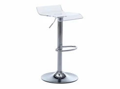 Vente-unique Muebles De Bar|Taburete Alto|Lote 2 taburetes bar OLIVIER Acrílico