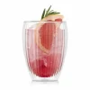 Bodum Vaso|Lote 2 Vasos Doble Pared 32cl Pavina Rayados - Set 2 Vasos 12249-10