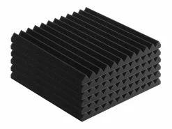 Lote de 52 Paneles de Espuma Acústica SucceBuy 30.48 x 30.48 x 2.54 cm para Paredes y Techos de Estudios^ Discount