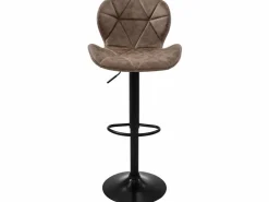 Lote de 2 taburetes de bar Taburete regulable en altura Taburete de bar Taburete^ML-DESIGN Outlet
