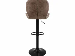 Lote de 2 taburetes de bar Taburete regulable en altura Taburete de bar Taburete^ML-DESIGN Outlet
