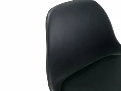 Vente-unique Muebles De Bar|Taburete Alto|Lote de 2 taburetes de bar de polipropileno y metal - - XAFY