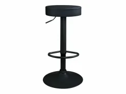 Kayelles Muebles De Bar|Taburete Alto|Lote de 2 taburetes de bar redondos s, asiento de símil cuero acolchado, giratorio y altura regulable YO ( integral)