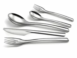 Amefa Lote de 48 tenedores para pasteles/tapas reutilizables y reciclables Slim2 de Discount