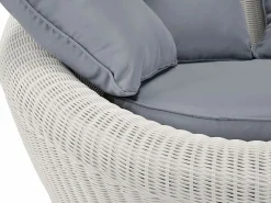 Lotee 2 sillones de jardín resina trenzada - WHITEHEAVEN^MYLIA Hot