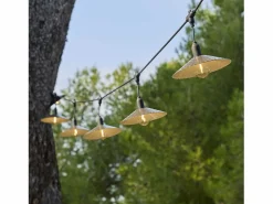 Lumisky Energía Solar|Luces solares de cadena híbridas 6M VINTY