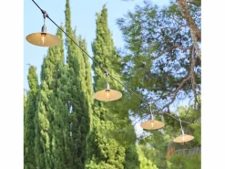 Lumisky Energía Solar|Luces solares de cadena híbridas 6M VINTY