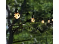 Lumisky Luces solares de cadena 3.9M MILY Negro Outlet