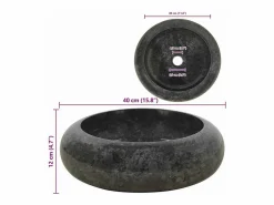 Garden Furniture Fregadero|Lucien-Laurent Lavabo de mármol 40x12 cm