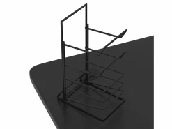 Luc-Jean-Marie Escritorio gaming con LED patas en forma Z 90x60x75 cm^Garden Furniture Clearance