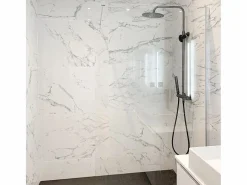 Essebagno Columna De Ducha|Luisa Columna de ducha mecánica gris metalizado
