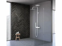 Essebagno Columna De Ducha|Luisa Columna de ducha mecánica blanca
