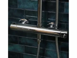 Essebagno Luisa Columna de ducha mecánica cromada Plateado Best