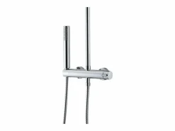 Essebagno Luisa Columna de ducha mecánica cromada Plateado Best