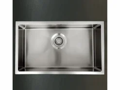 Essebagno Fregadero|Luisa Fregadero 1 seno grande 76x45 en acero inoxidable