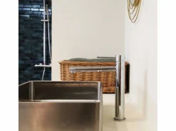 Essebagno Luisa mezclador alto de lavabo cromado Plateado Outlet