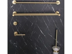 Luisa portarrollo WC oro cepillado^Essebagno Clearance