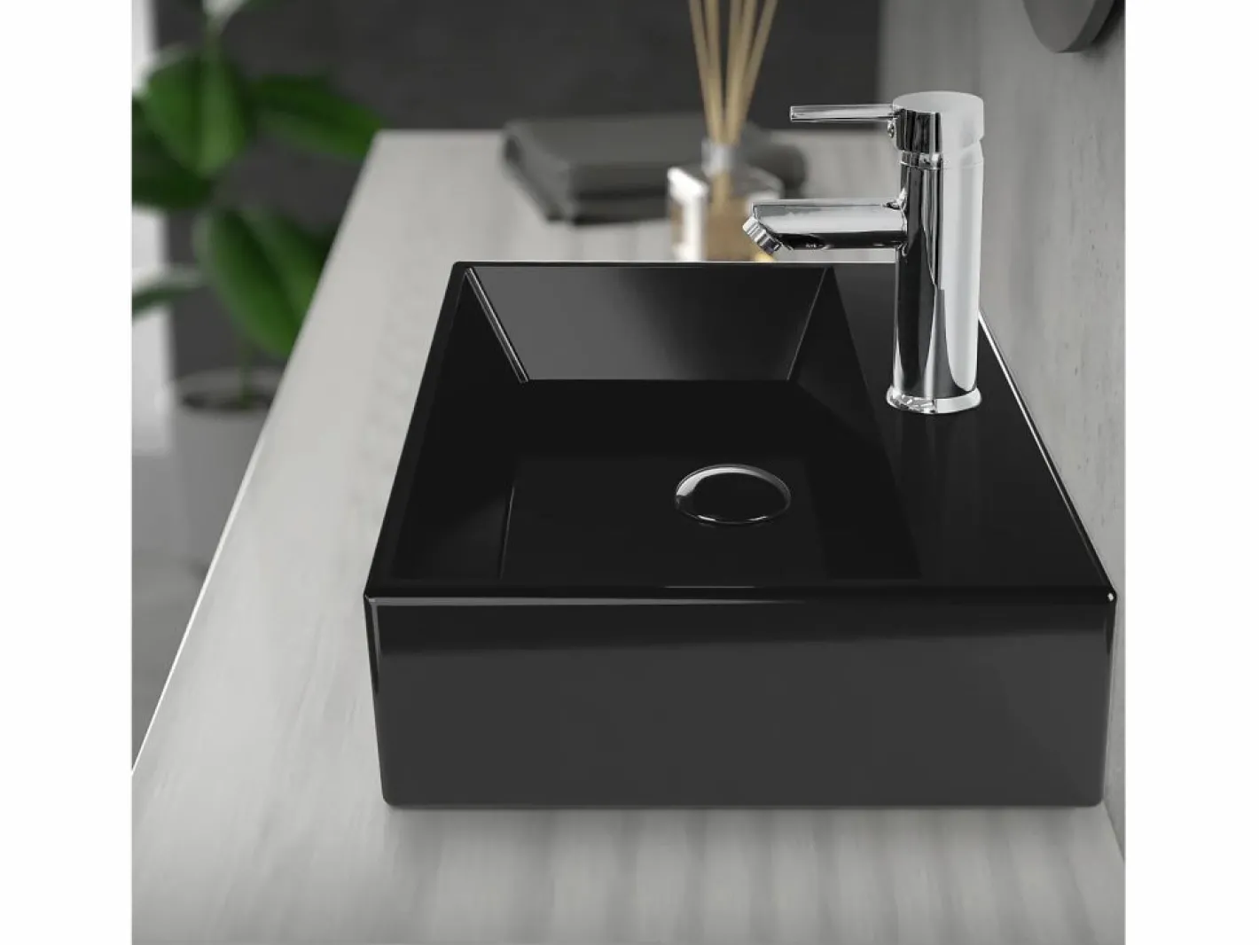 LuxeBath Cañería|Desagüe universal para lavabo y lavamanos con rebosadero válvula de drenaje Pop Up acero inoxidable brillante 1 1/4 Pulgadas