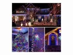 100M 600 LED Guirlande lumineuse Carnaval Mariage Extérieur Intérieur Jardin Éclairage, Multicolore Blanco Hot