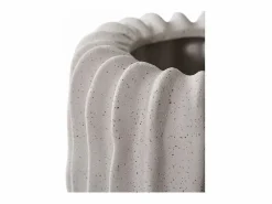 ebuy24 Maceta de cerámica Ø 14,5 x 14,5 cm Gris Discount