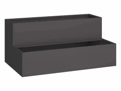 Maceta para Jardín | Jardinera | Macetero 100 x 60 x 45 cm Acero^ Clearance