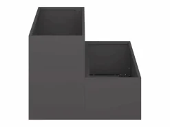Maceta para Jardín | Jardinera | Macetero 100 x 60 x 45 cm Acero^ Clearance