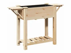 Jardinera|Maceta para Jardín | Jardinera | Macetero con estante 111 x 37 x 76.5 cm