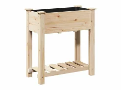 Jardinera|Maceta para Jardín | Jardinera | Macetero con estante 71 x 37 x 76.5 cm