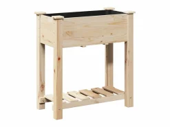 Jardinera|Maceta para Jardín | Jardinera | Macetero con estante 71 x 37 x 76.5 cm