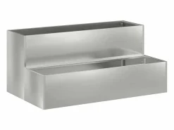 Maceta para Jardín | Jardinera | Macetero 100 x 60 x 45 cm Acero galvanizado^ Discount