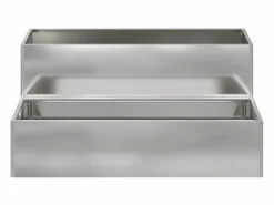 Maceta para Jardín | Jardinera | Macetero 100 x 60 x 45 cm Acero galvanizado^ Discount