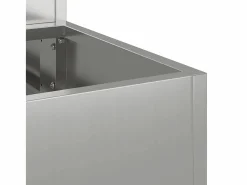 Maceta para Jardín | Jardinera | Macetero 100 x 60 x 45 cm Acero galvanizado^ Discount