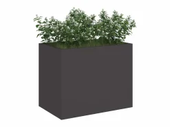 Macetero|Maceta para Jardín | Jardinera | Macetero 50 x 32 x 40 cm Acero laminado en frío