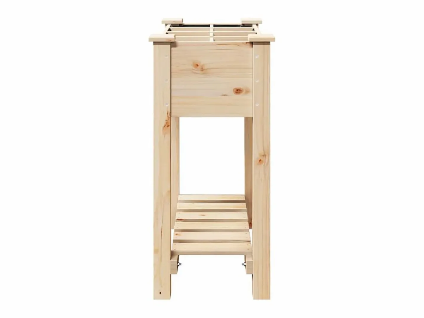 Maceta para Jardín | Jardinera | Macetero con estante 71 x 37 x 76.5 cm^