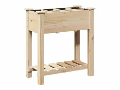 Maceta para Jardín | Jardinera | Macetero con estante 71 x 37 x 76.5 cm^
