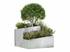 Macetero|Maceta para Jardín | Jardinera | Macetero 60 x 60 x 50 cm Acero galvanizado
