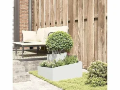 Maceta para Jardín | Jardinera | Macetero 60 x 60 x 50 cm Acero^ New