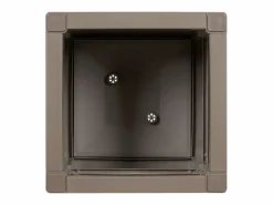 Maceta para Jardín | Jardinera | Macetero 36 x 36 x 35 cm Polipropileno Gris Online