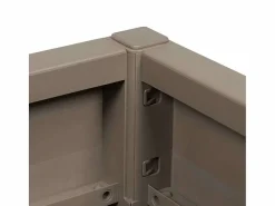 Maceta para Jardín | Jardinera | Macetero 36 x 36 x 35 cm Polipropileno Gris Online