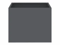 Maceta para Jardín | Jardinera | Macetero Antracita Acero laminado en frío Gris Outlet