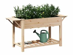 Maceta para Jardín | Jardinera | Macetero con estante 155 x 59 x 76.5 cm^ Discount
